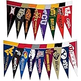 Rico Industries NCAA Big Twelve 4" x 9" Felt Mini Pennant League Set (Includes ALL Teams)