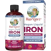 MaryRuth's Liquid Iron Supplement for Women Men &amp; Kids, 15.22 Fl Oz, Vegan | Red Blood Cell Formation, Oxygen Support, Energy Metabolism, Ages 4 &amp; Up, Sugar Free