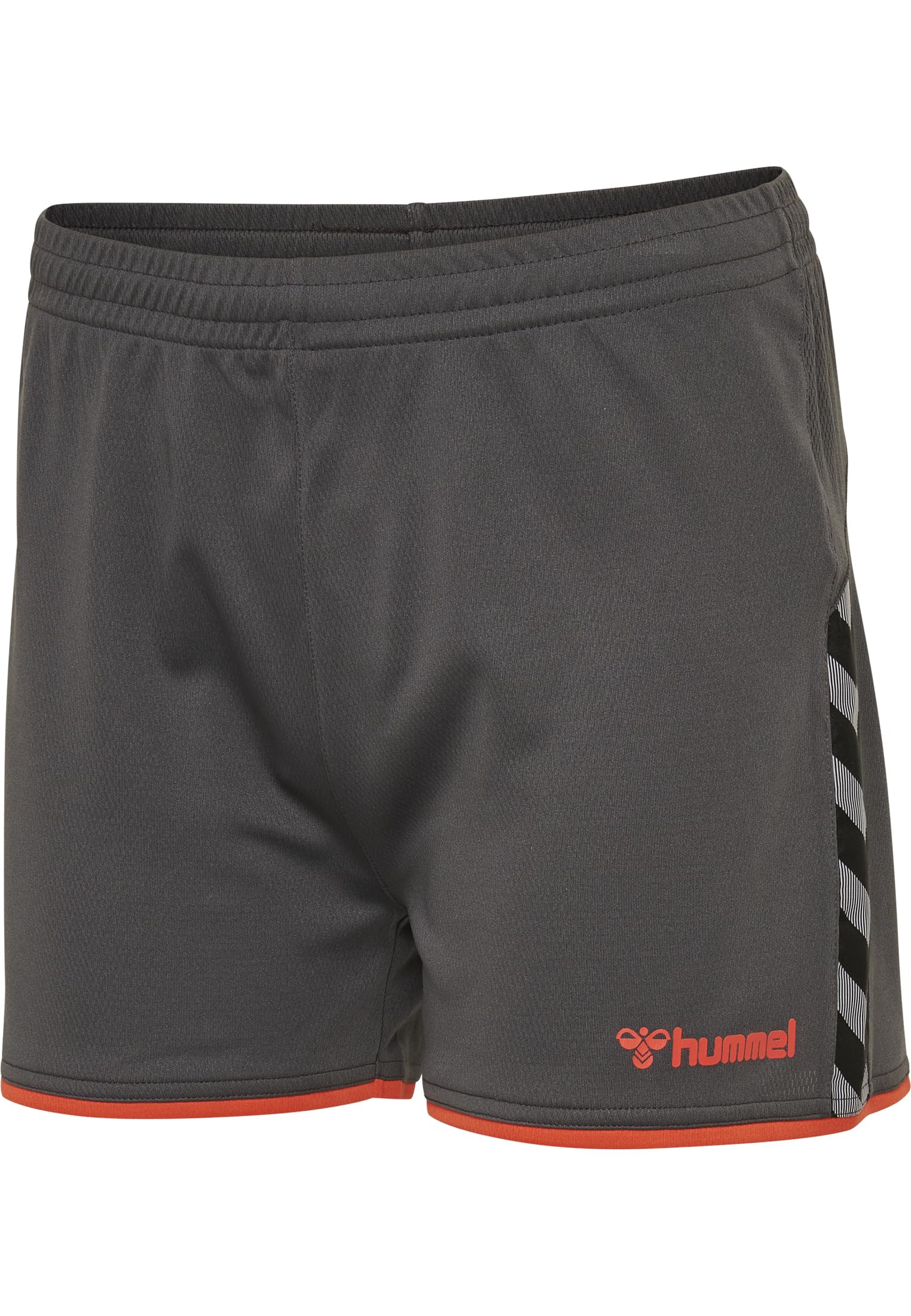 hummel Hmlauthentic Women's Polyester Shorts, Womens, Shorts, 204926-1525-XS, Asphalt, XS