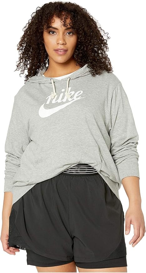 Amazon Nike ナイキ レディーストレーナー パーカー スウェット Plus Size Nsw Gym Vintage Hoodie Hbr Dark Grey Heather Sail 2x 2x 並行輸入品 トレーナー パーカー 通販