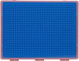 abeec Building Bricks Storage Case with Handle 17 Compartments Base Plate view 4