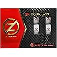 Zero Friction Tour Spin Golf Balls-12 Pack, White