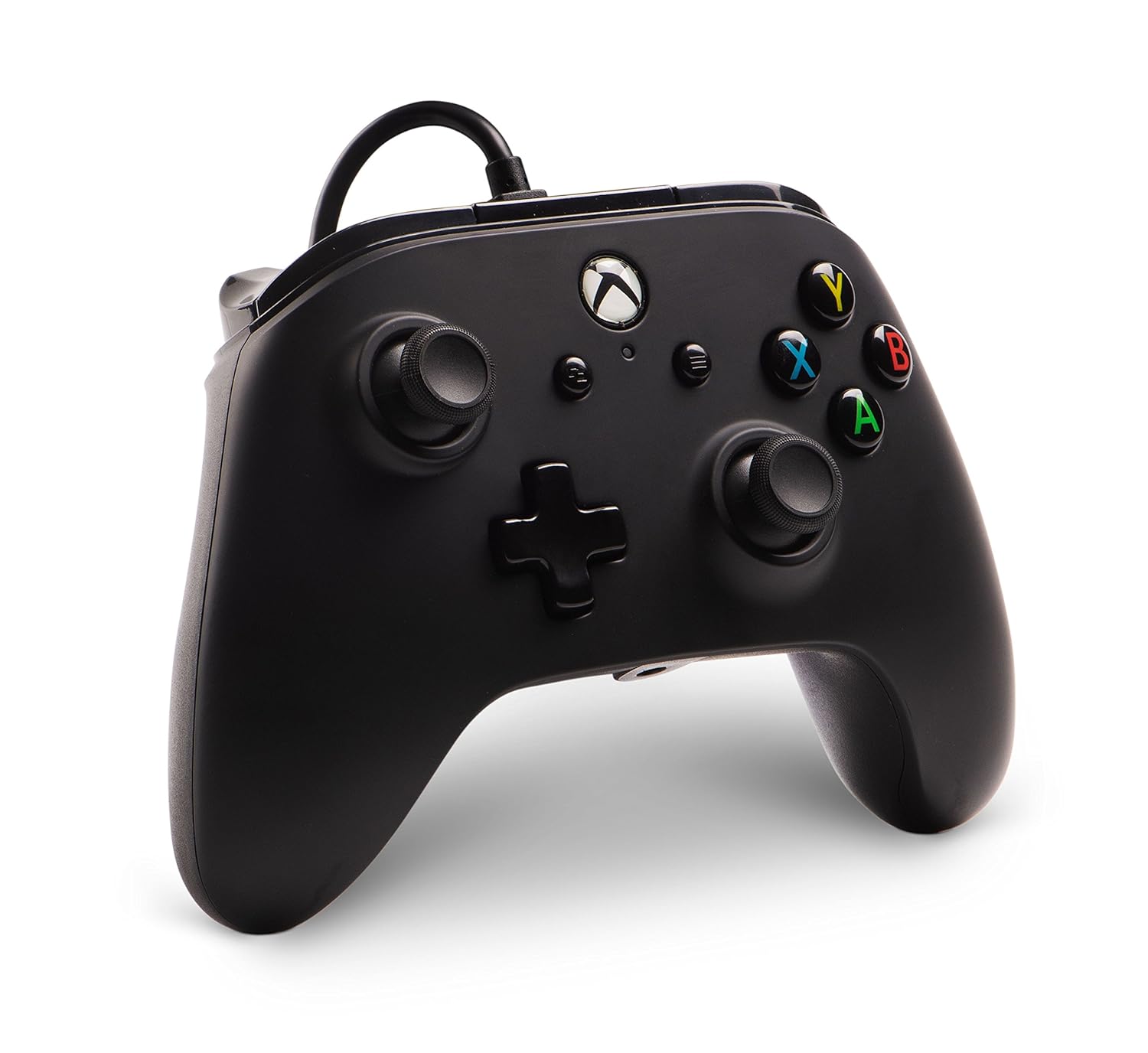 PowerA Enhanced Wired Controller for Xbox One - Black: Video Games