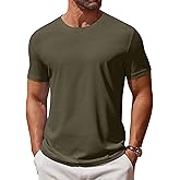 COOFANDY Men's T Shirt Short Sleeve Crew Neck T-Shirt Casual Summer Classic Basic Tee Shirts