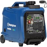 Westinghouse 4000 Peak Watt Super Quiet Dual Fuel Portable Inverter Generator, Remote Electric Start, Gas &amp; Propane Powered, RV Ready, CO Sensor, Parallel Capable