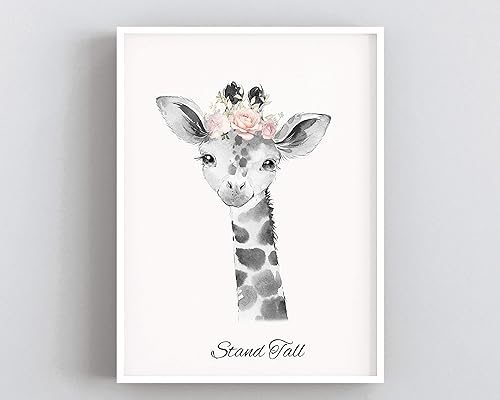 giraffe room decor