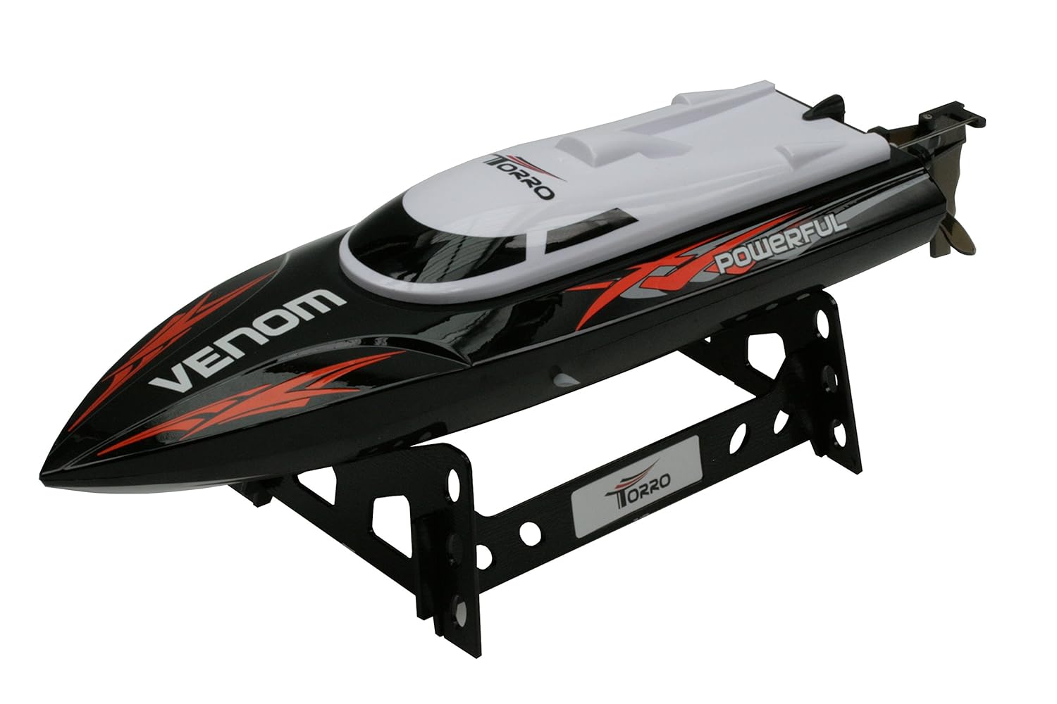 Torro U barco lancha RC  GHz negro