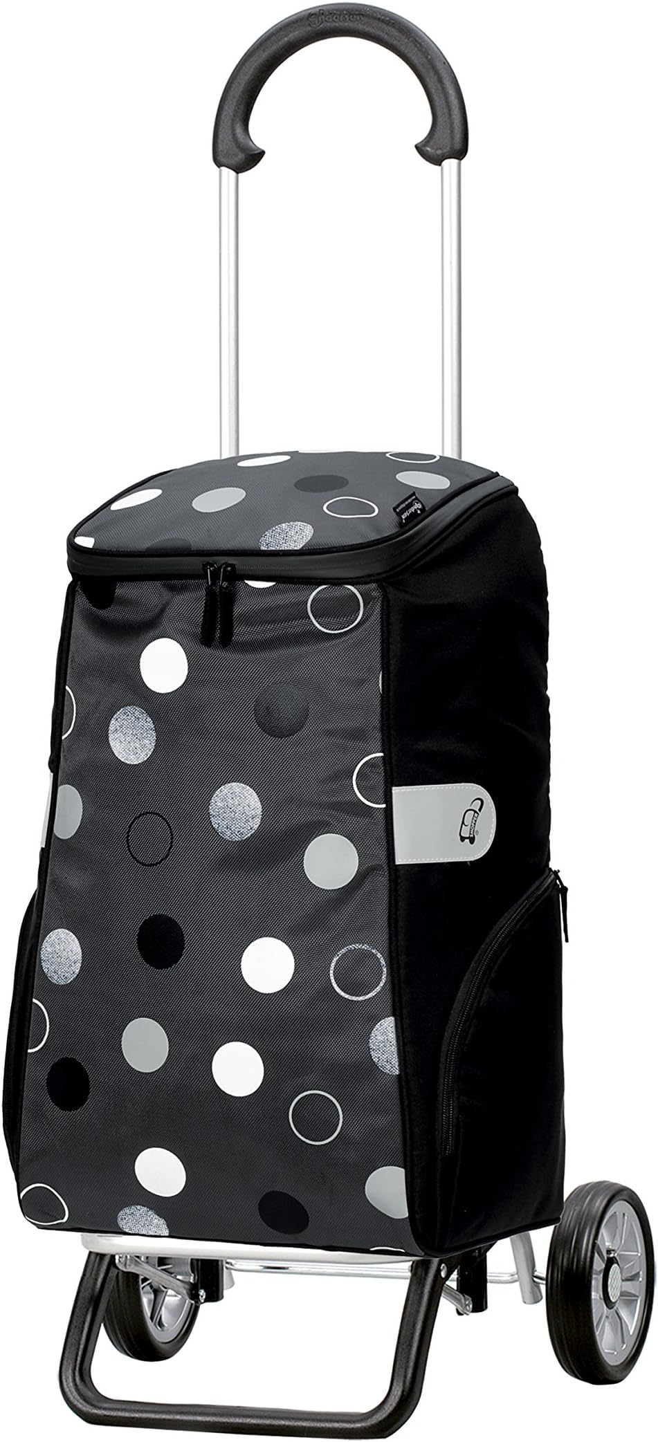 Andersen Shopping trolley Scala Plus with bag Sila grey, Volume 40L, aluminium frame