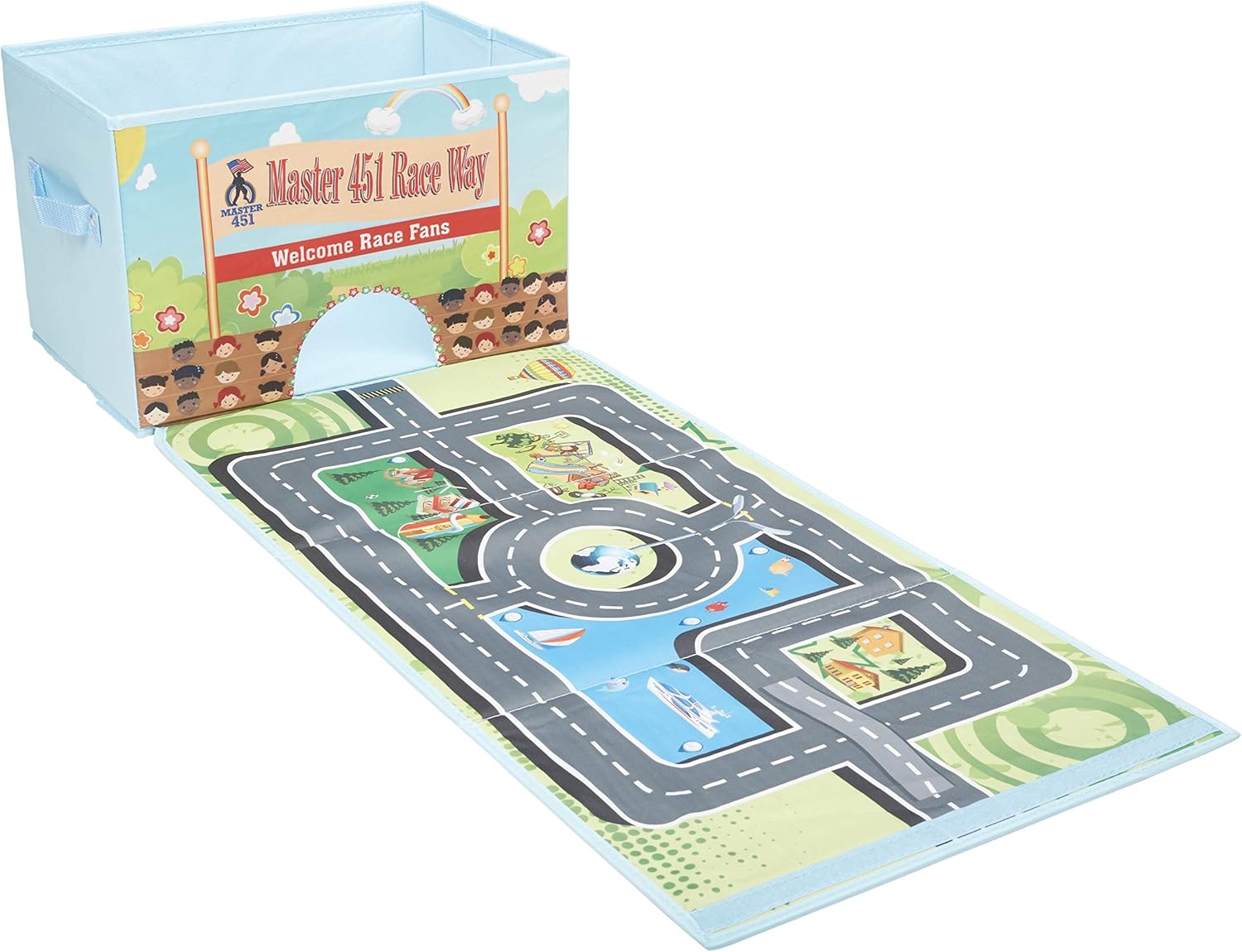 car track play mat