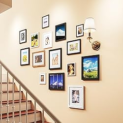 Picrit 8x10 Picture Frame Set of 12, Display 5x7