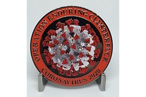 SECRET SQUIRREL CHALLENGE COINS Police Challenge Coin - Operation Enduring Clusterfuck covid 2020 Challenge Coin - Mission Essential Worker Police Cluster