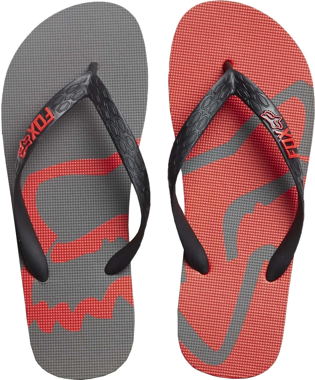 fox racing flip flops mens