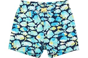RUGGEDBUTTS Boys UPF50+ Sun Protection Animal Swim Trunks