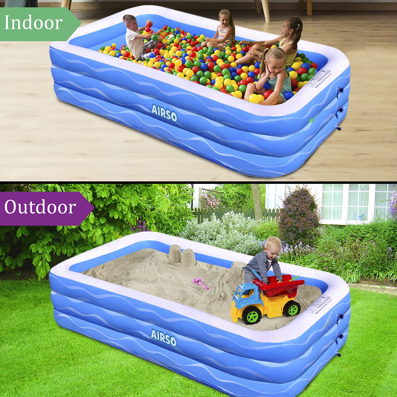 airso inflatable pool