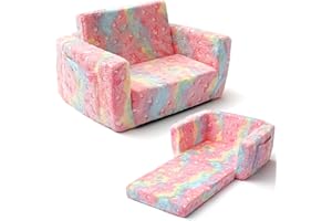 nimboo Toddler Couch - Kids Sofa, Baby Couch, Toddler Sofa Bed, Toddler Couches That Fold Out Girl, Kid Couch Chairs Comfy, Kids Couch Sofa Lounge Chair