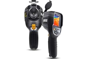 PerfectPrime IR0019, Infrared (IR) Thermal Imager & Visible Light Camera with IR Resolution 76,800 Pixels & Temperature Range from -4~572°F, 9 Hz Refresh Rate