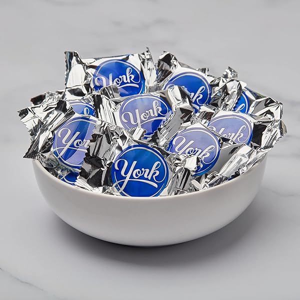 YORK DARK CHOCOLATE PEPPERMINT PATTIES, CANDY PARTY PACK, 35.2 OZ