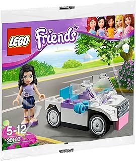 lego friends pink car