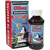 Olbas Syrup Cough Pack of 1 (4 FL. OZ.), Soothing Cough suppressant Herbal Honey Formula, Supports Healthy Lung & Bronchitis Relief, Natural Cough Syrup for Kids & Adults