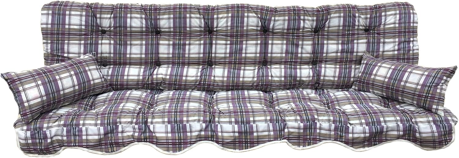 Adlatus-Kühnemuth Polsterauflage Hollywoodschaukelauflage Modell 927 (Hollywoodschaukelauflage 180 x 50 cm)