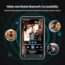TIMMKOO 80GB Kids MP3 Player with