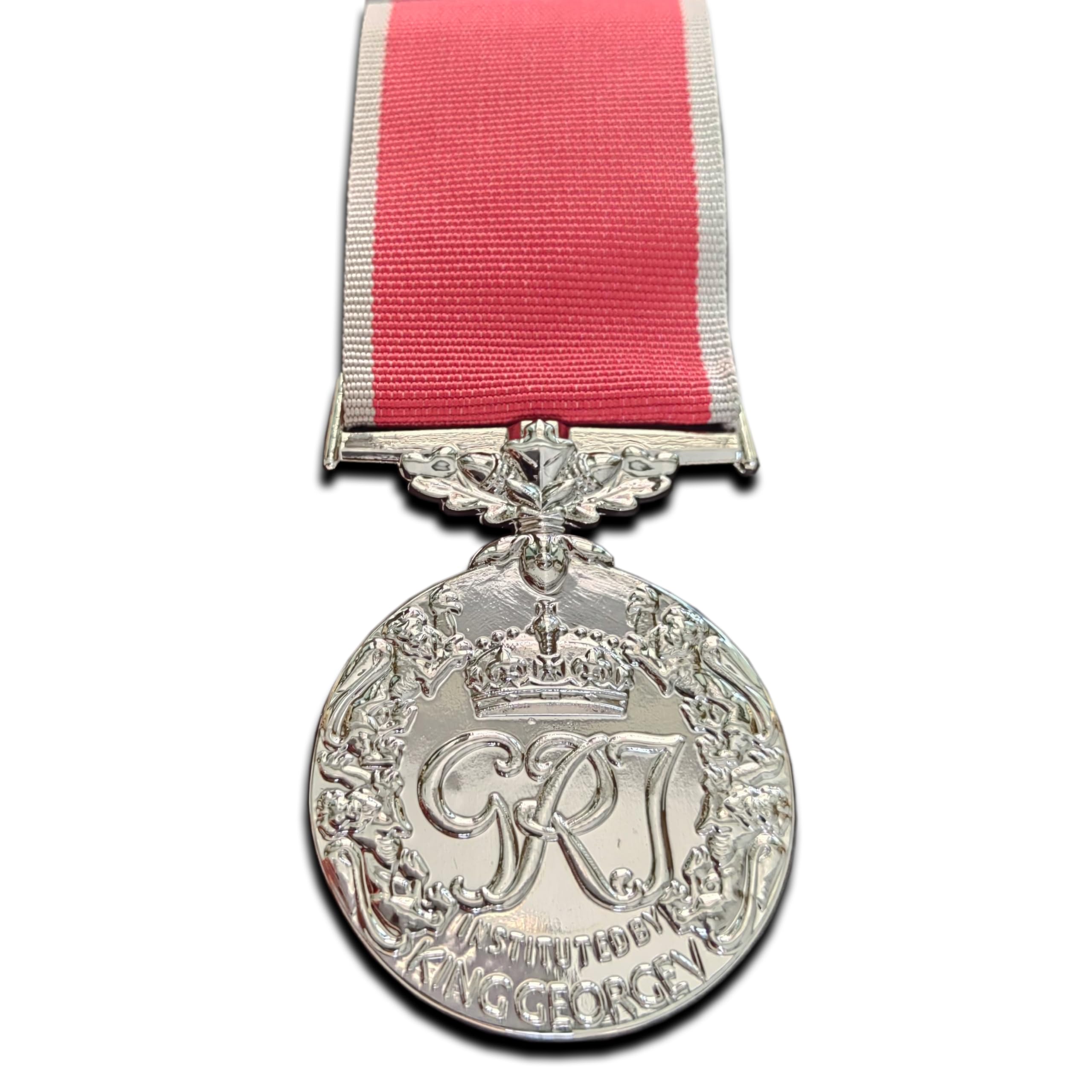 Trikoty British Empire Medal BEM George VI Civil Division Ribbon Award Full Size Reproduction