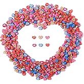 400 pcs Mini Fun Cute Heart Erasers for Kids Bulk,Back to School Party Gifts Valentine's Day Gifts(Heart erasers)