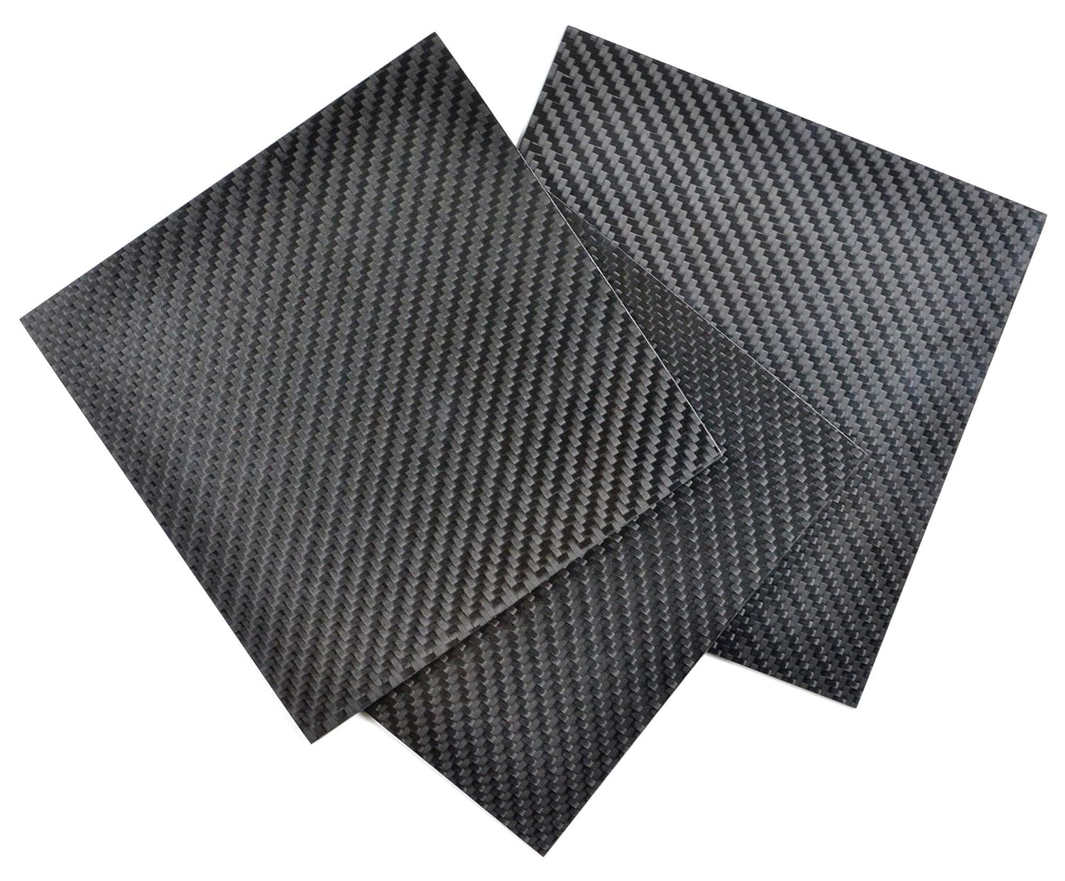 Carbonblack Composites Carbon Fiber Sheet 5"x 5" (2) Amazon.in Home