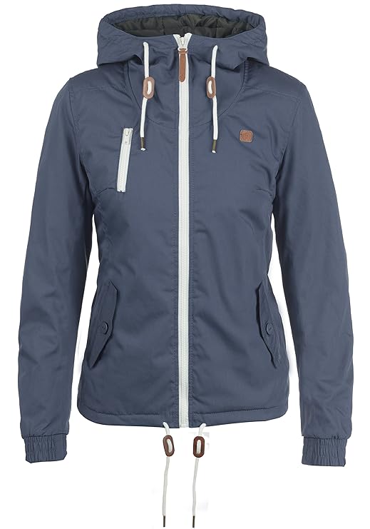 DESIRES Tilda Damen Übergangsjacke leichte Jacke mit Kapuze
