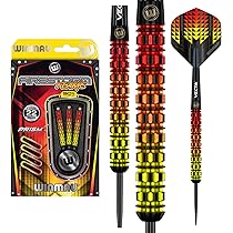 Winmau Firestorm Flame 22 Gram Professional Tungsten Darts Set