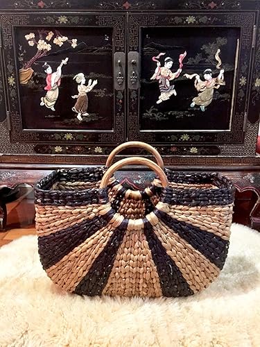 extra large straw tote