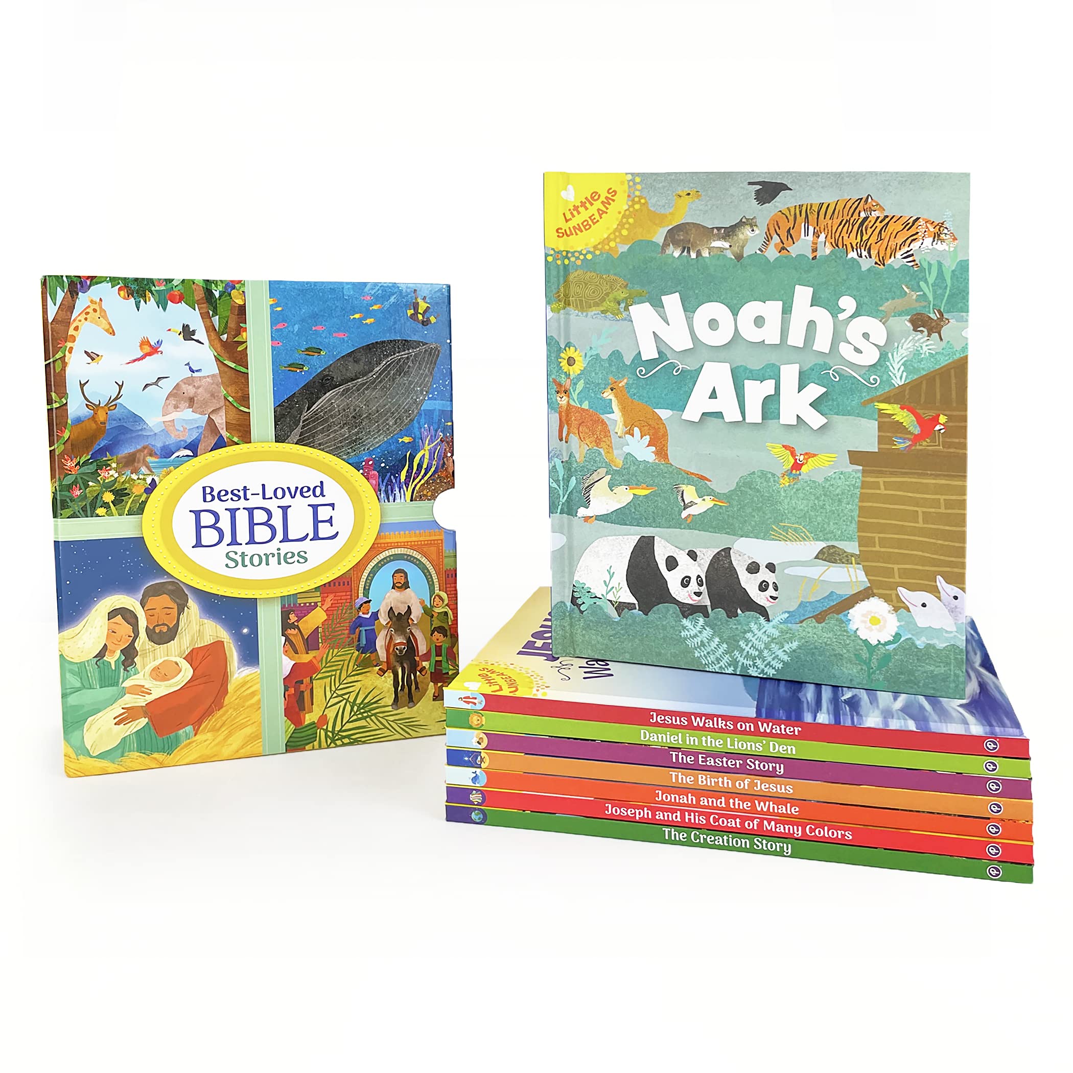 Best-Loved Bible Stories - 8-Book Library Boxed Gift Set for Children: Including stories of Noah's Ark, The Birth of Jesus, The Creation Story, Daniel and the Lion's Den, Jonah, and More Best-Loved Bible Stories - 8-Book Library Boxed Gift Set for Children: Including stories of Noah's Ark, The Birth of Jesus, The Creation Story, Daniel and the Lion's Den, Jonah, and More Library Binding