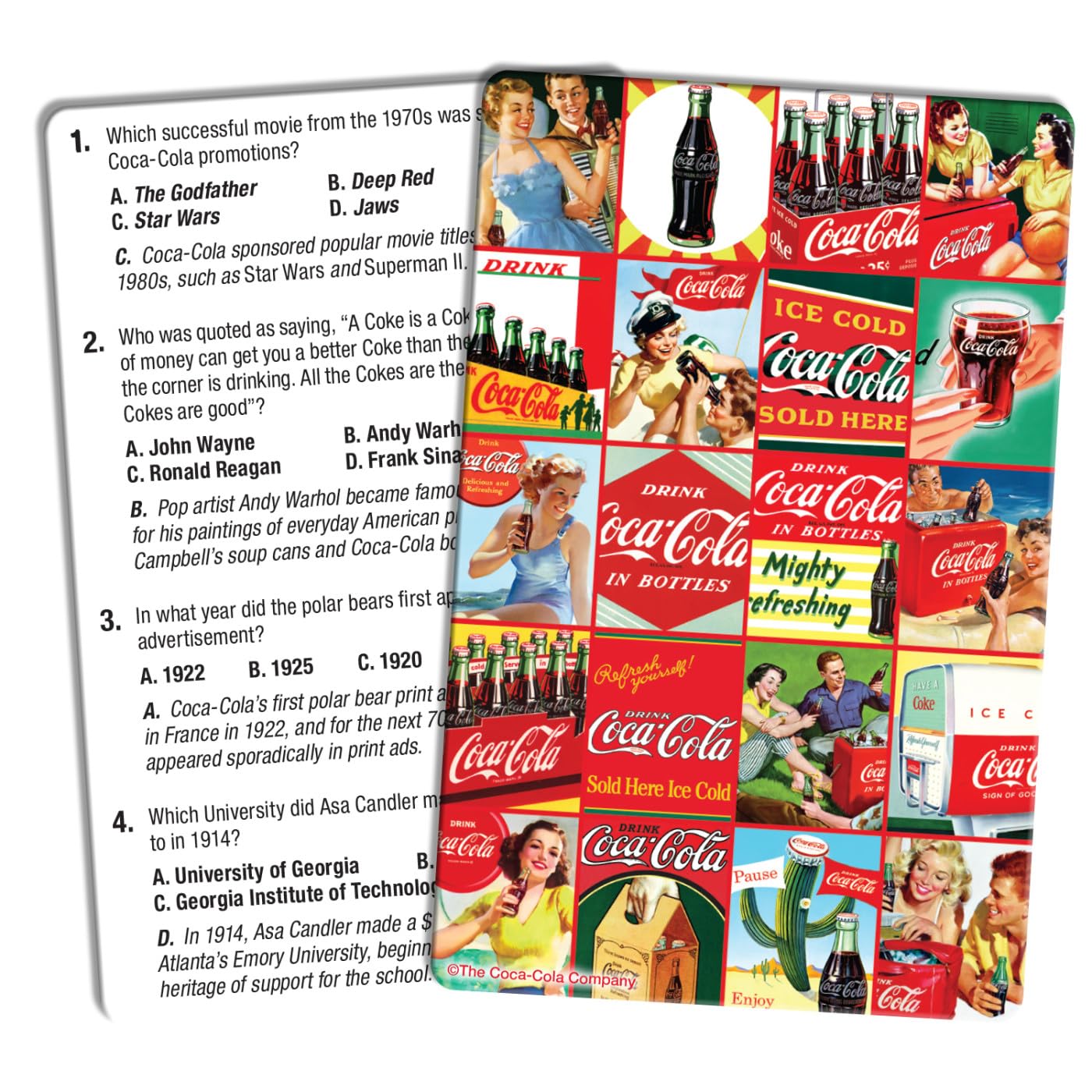 Mua Masterpieces Officially Licensed Coca-Cola - Family Trivia Game ...