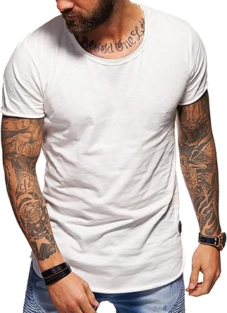 t shirt scollo rotondo uomo