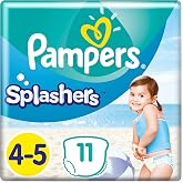 Pampers Splashers Size 4-5 9-15 kg Disposable Swim Diapers for Optimal Protection in Water, 11 Pieces