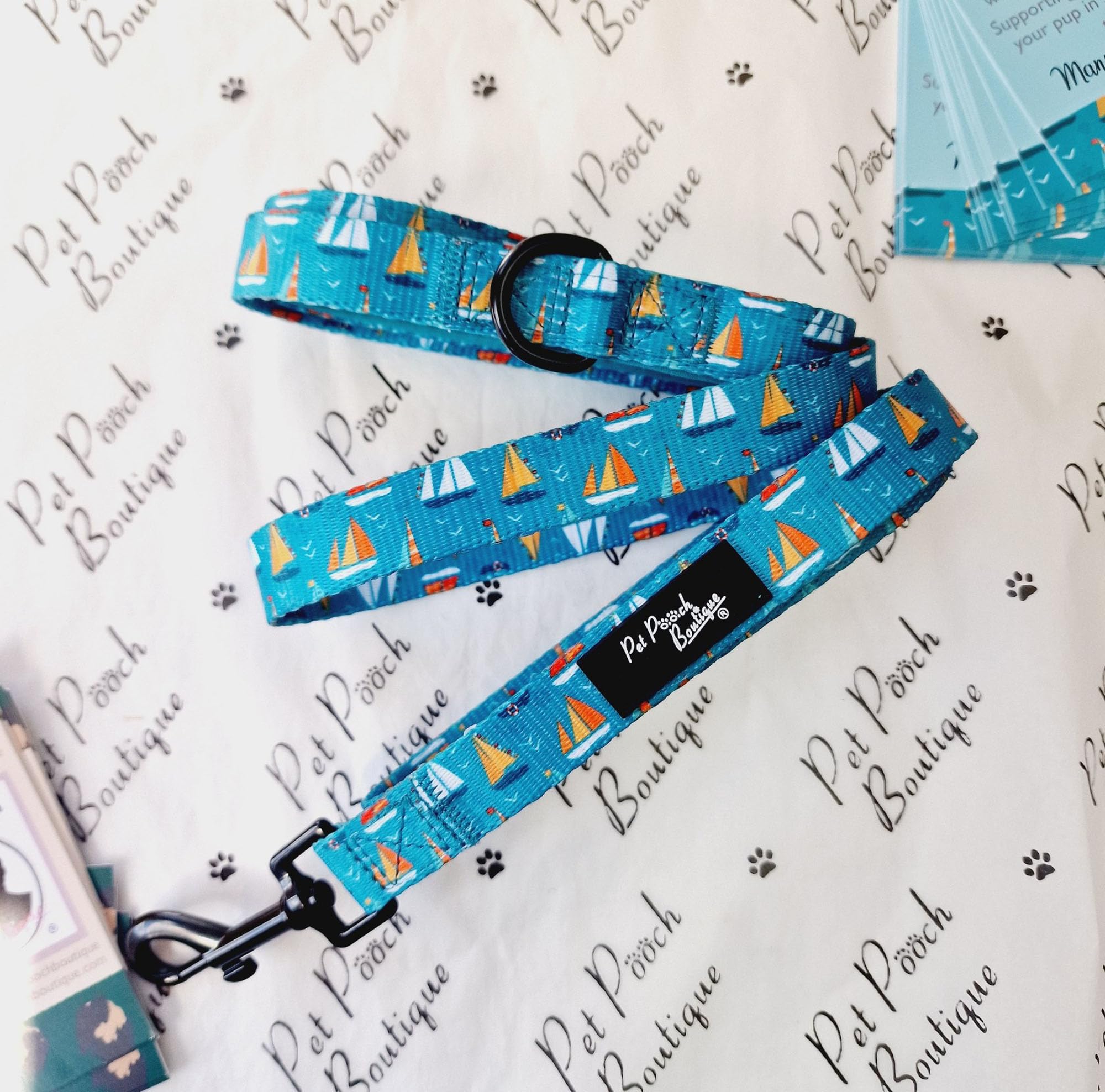 Ahoy Sea Dog DOG LEAD - REVERSIBLE