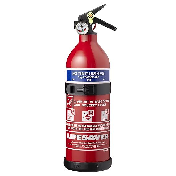 Kidde KSPS1X Multi Purpose Fire Extinguisher, 1 kg ABC Amazon.co.uk