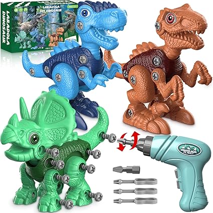 Amazon.com: Dinosaur Toys for 3 4 5 6 7 