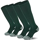 CS CELERSPORT 2 Pack / 3 Pack Baseball Socks for Youth Kids and Adult Softball Soccer Socks Over the Calf Tube Socks