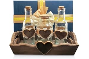 Babymati Unity Sand for Wedding Ceremony Set, Sand Ceremony Kit for Wedding, Decorative Vase, Wedding Sand Ceremony Sets, Bea