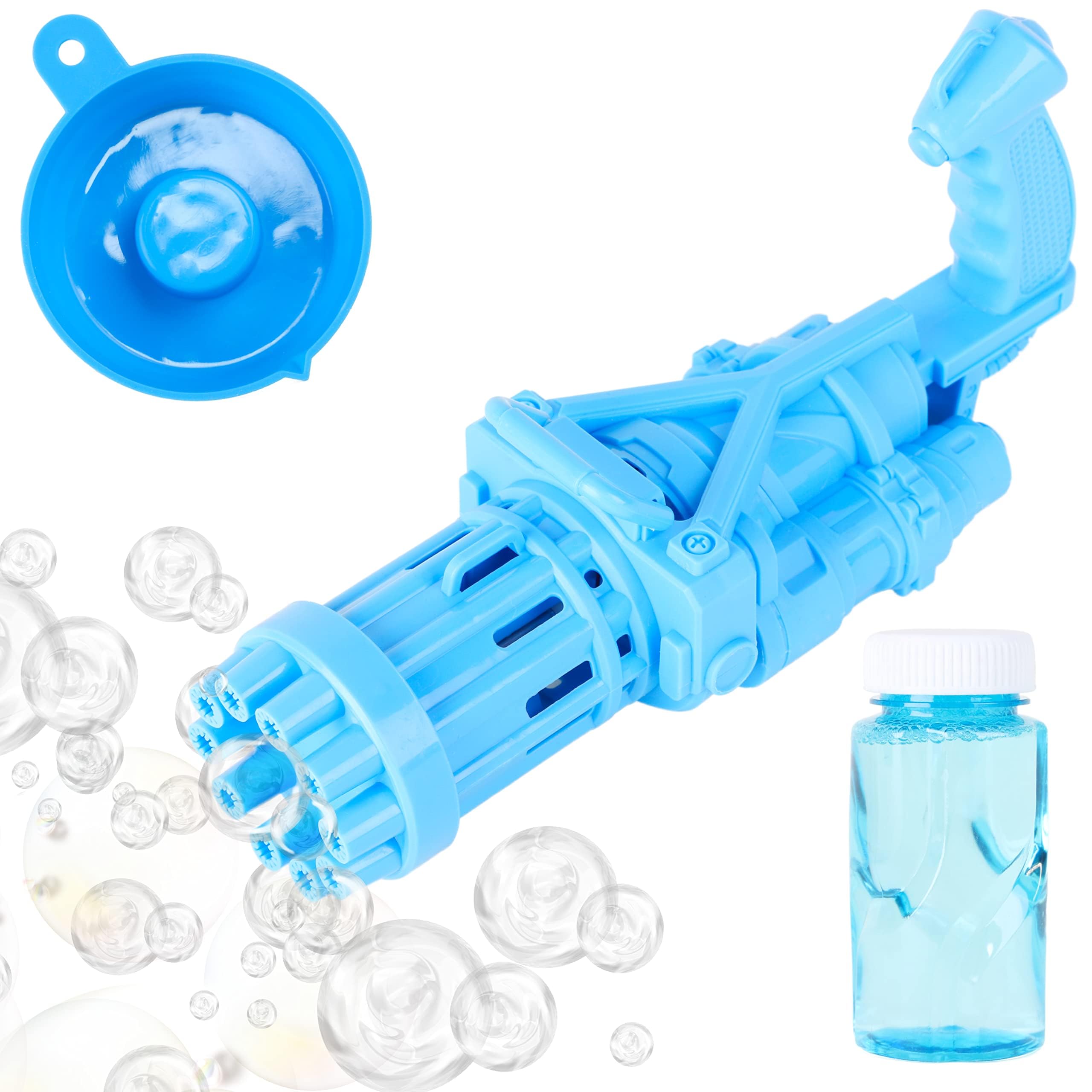 Toyland® Bubble Blaster Toy With 10 Hole Blower - Bubble Solution Included - Outdoor Toys - Garden Games