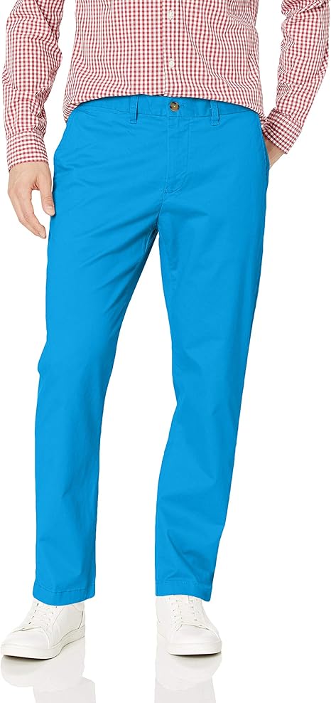 Amazon Com Tommy Hilfiger Pantalones Chinos Elasticos Para Hombre