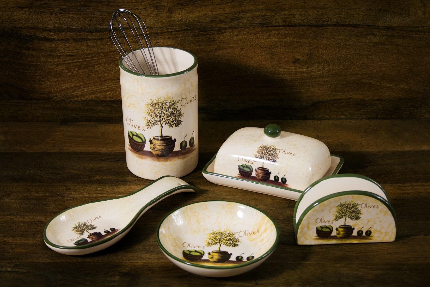 BARCHESCO Ceramic Small Bowl - Olive Tree Collection