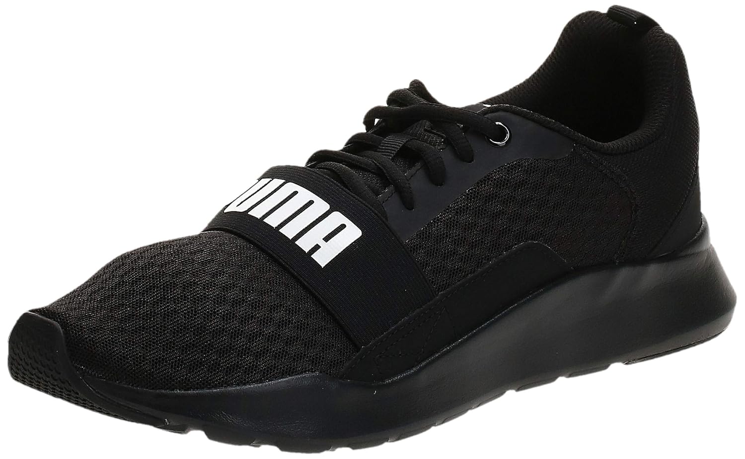 puma wired black shoes