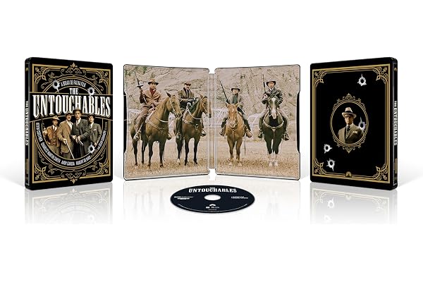 The Untouchables (Limited Edition Steelbook Reprint) [4K UHD + Digital]