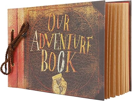Amazon Co Jp フォトアルバム スクラップブック Our Adventure Book 映画 旅行 ハンドメイドアルバム Diyフォトブック スクラップブック 記念日 結婚式 旅行 友人へのギフト ハンドメイドアルバム ステッカー付き 文房具 オフィス用品