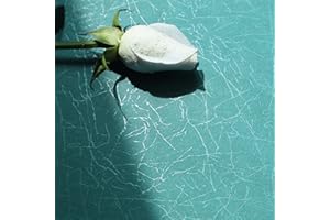 Safiyya Wallpaper Teal Silk Contact Paper Textured Wallpaper Peel and Stick Modern Removable Wallpaper Silk Contact Paper Decorative Self Adhesive Wallpaper Vinyl Rolls 118"x 17.3"