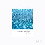 Hemway Holographic Ocean Blue Glitter 130g Microfine Resin Epoxy Craft view 2