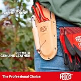 FELCO Leather Holster Model 910+ Genuine Leather Side Holster for Secateurs view 4