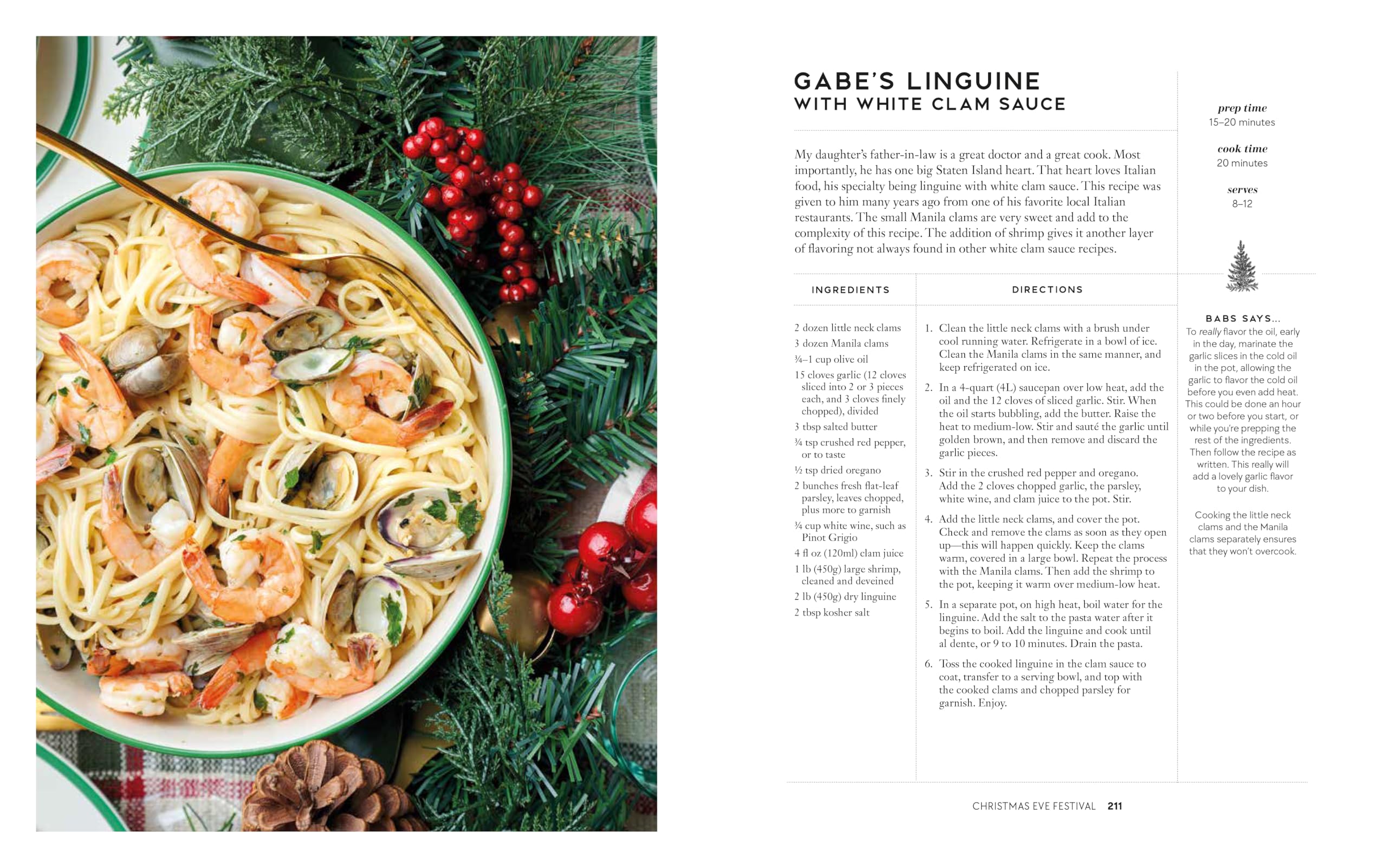 Celebrate with Babs: Holiday Recipes & Family Traditions